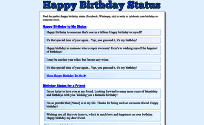 happybirthdaystatus.com