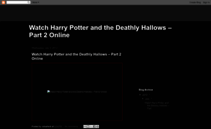 harry potter deathly hallows part 2 online watch