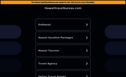 hawaiitravelbureau.com