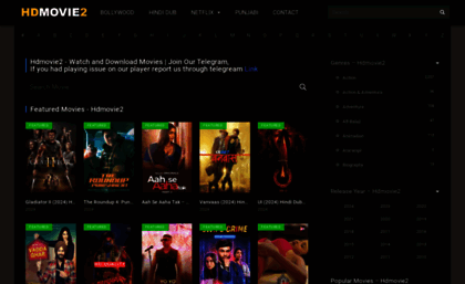 Hdmovie2.direct website. Hdmovie2 - Free movies Watch Online HD Quality