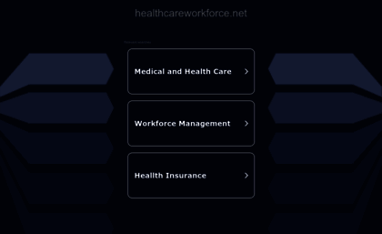 healthcareworkforce.net