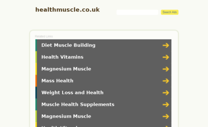 healthmuscle.co.uk