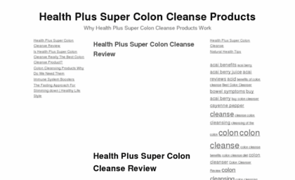 healthplussupercoloncleanseproducts.com