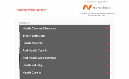 healthprovisional.com
