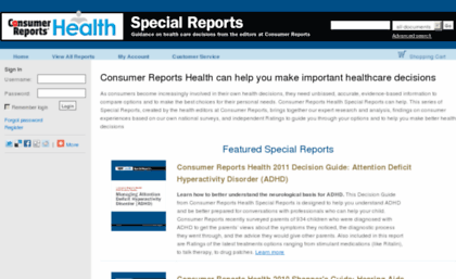 healthspecialreports.org