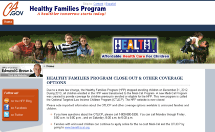 healthyfamilies.ca.gov