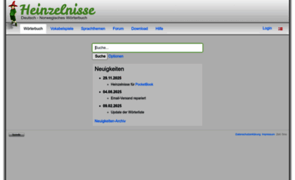 heinzelnisse.info