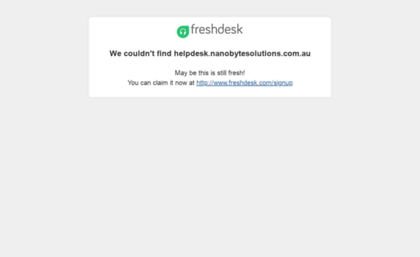 helpdesk.nanobytesolutions.com.au