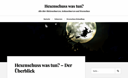 hexenschuss-was-tun.de