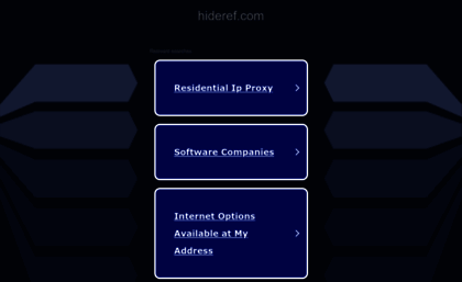 hideref.com
