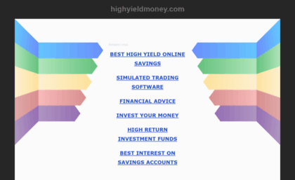 highyieldmoney.com