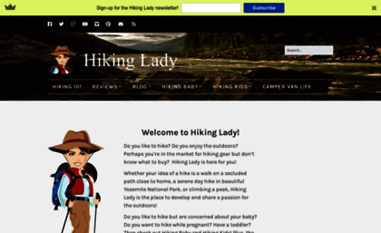 hikinglady.com