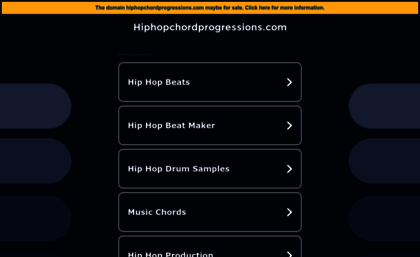 hiphopchordprogressions.com