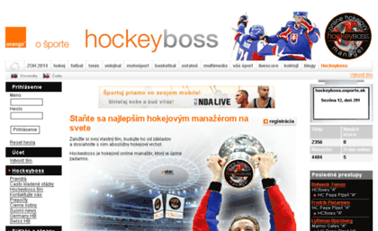 hockeyboss.osporte.sk