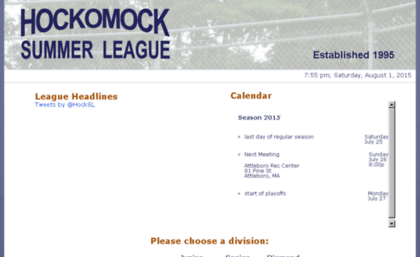 hockomocksummerleague.com