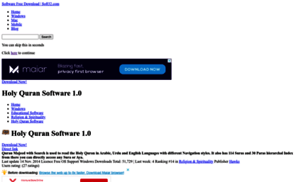 holy-quran-software.soft32.com