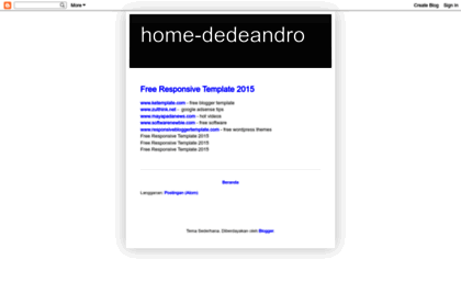 home-dedeandro.blogspot.com