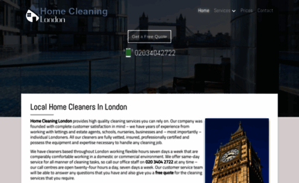 homecleaninglondon.co.uk