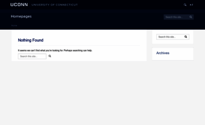 homepages.uconn.edu