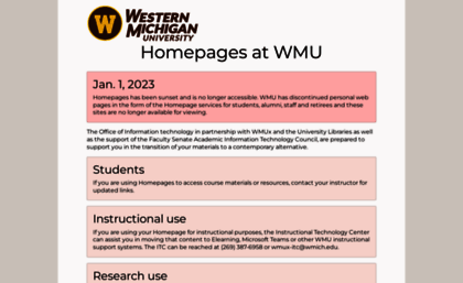 homepages.wmich.edu