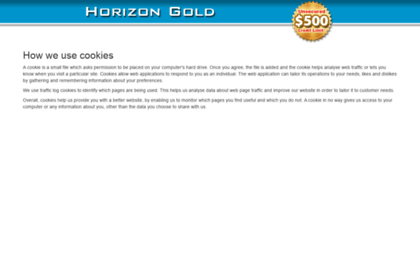 horizongoldcard.com