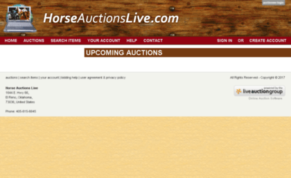 horseauctionslive.com