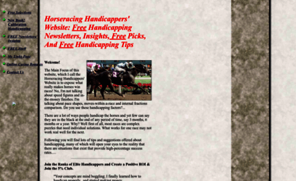 horseracinghandicapper.com