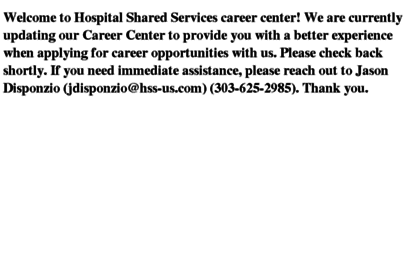 hospitalshared.apply2jobs.com