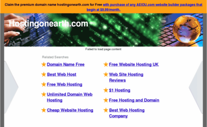 hostingonearth.com