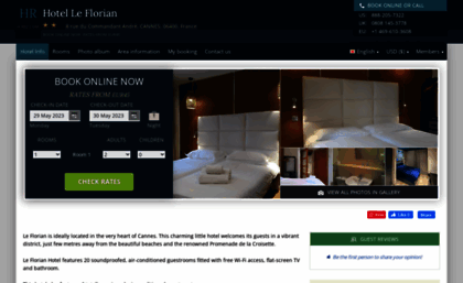 hotel-le-florian-cannes.h-rez.com