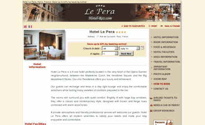 hotel-le-pera-paris.com
