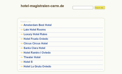 hotel-magistralen-carre.de