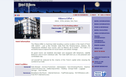 hotel-ribera-eiffel-paris.com