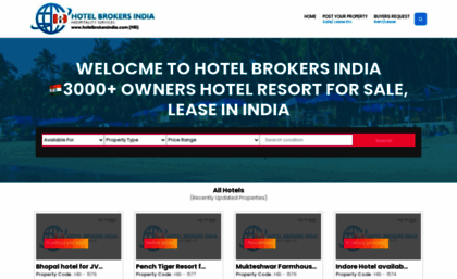 hotelbrokersindia.com