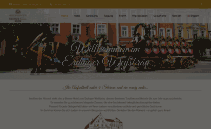 hotelerdingerweissbraeu.de