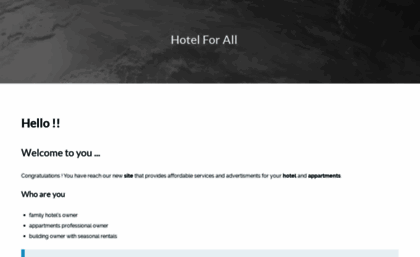hotelforall.com