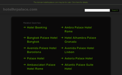 hotelhrpalace.com