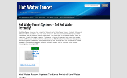 hotwaterfaucetz.com