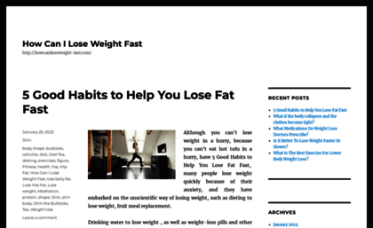 howcaniloseweight-fast.com