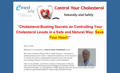 howlowercholesterollevels.com