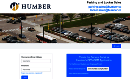 humber.parkadmin.com