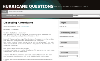 hurricanequestions.info