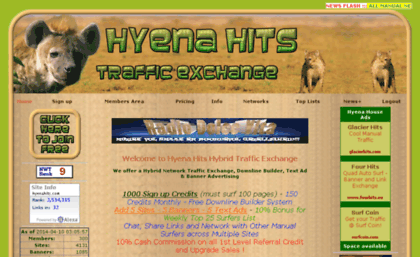 hyenahits.com
