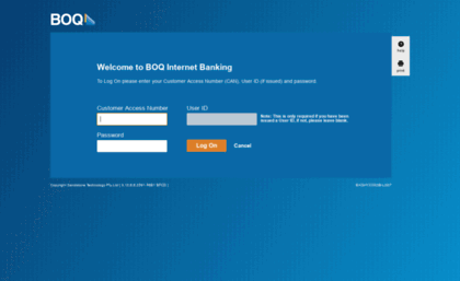 Ib.boq.com.au website. BOQ IB.