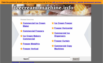 icecream-machine.info