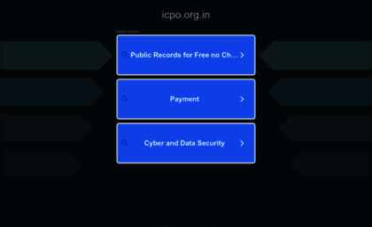 icpo.org.in