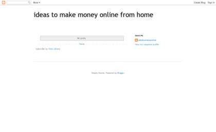 ideas-to-make-money-online-from-home.blogspot.com