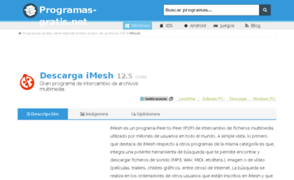 imesh.programas-gratis.net