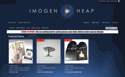 imogenheap.backstreetmerch.com