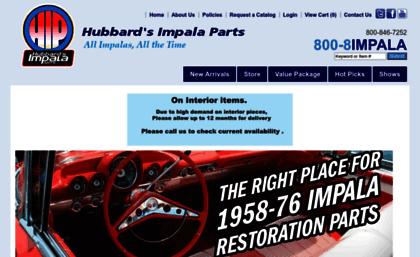 impalaparts.com